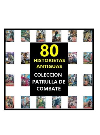 Coleccion De 80 Historietas Antiguas, Patrulla De Combate, 1950s