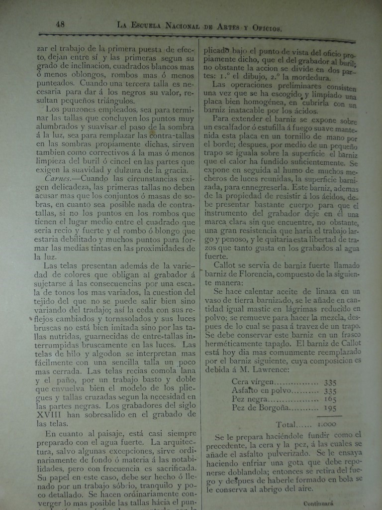 GACETA ANTIGUA. ESCUELA NACIONAL DE ARTES Y OFICIOS. SEP 1881 - Image 4