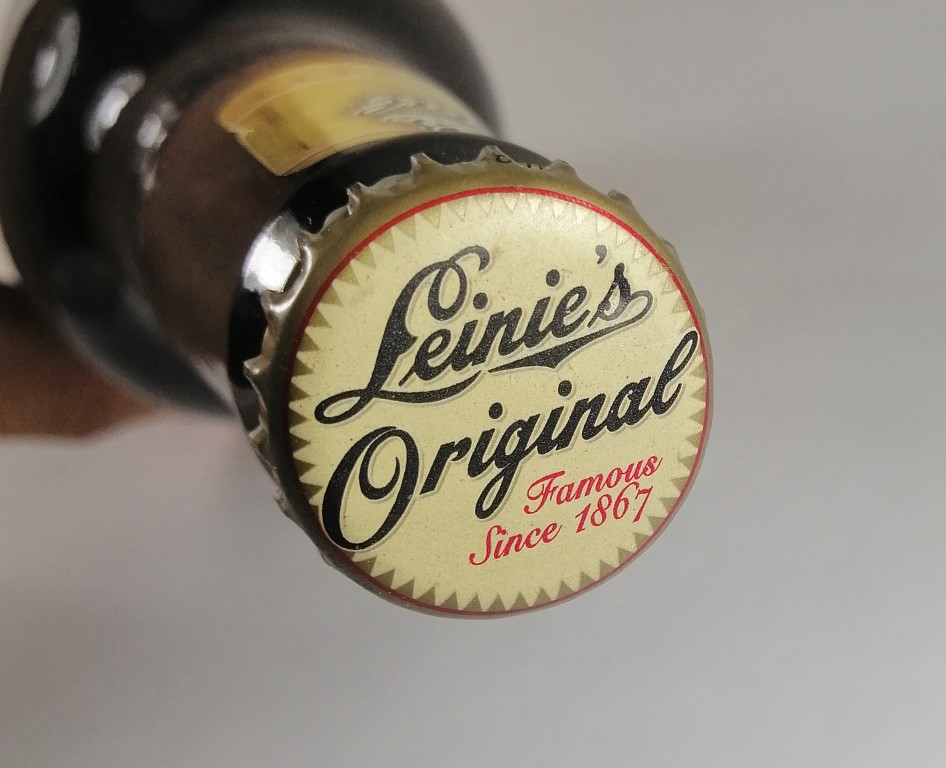 BOTELLA DE CERVEZA RETRO LEINENKUGELS, LAGER. AUN LLENA - Image 5