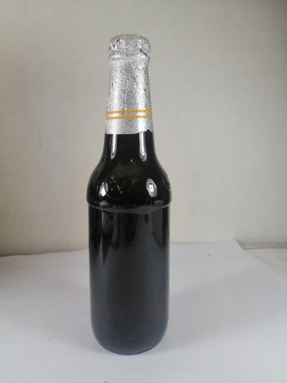 BOTELLA DE CERVEZA RETRO. ANCLA. (COLOMBIA). AUN LLENA - Image 4