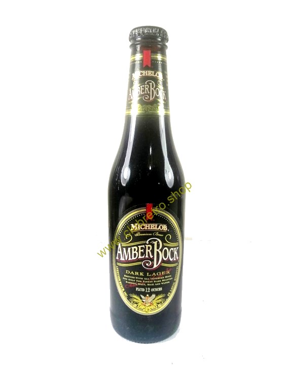 BOTELLA DE CERVEZA RETRO. MICHELOB AMBER BOCK EDICION TEMPRANA