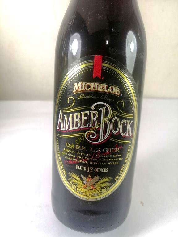 BOTELLA DE CERVEZA RETRO. MICHELOB AMBER BOCK EDICION TEMPRANA - Image 4