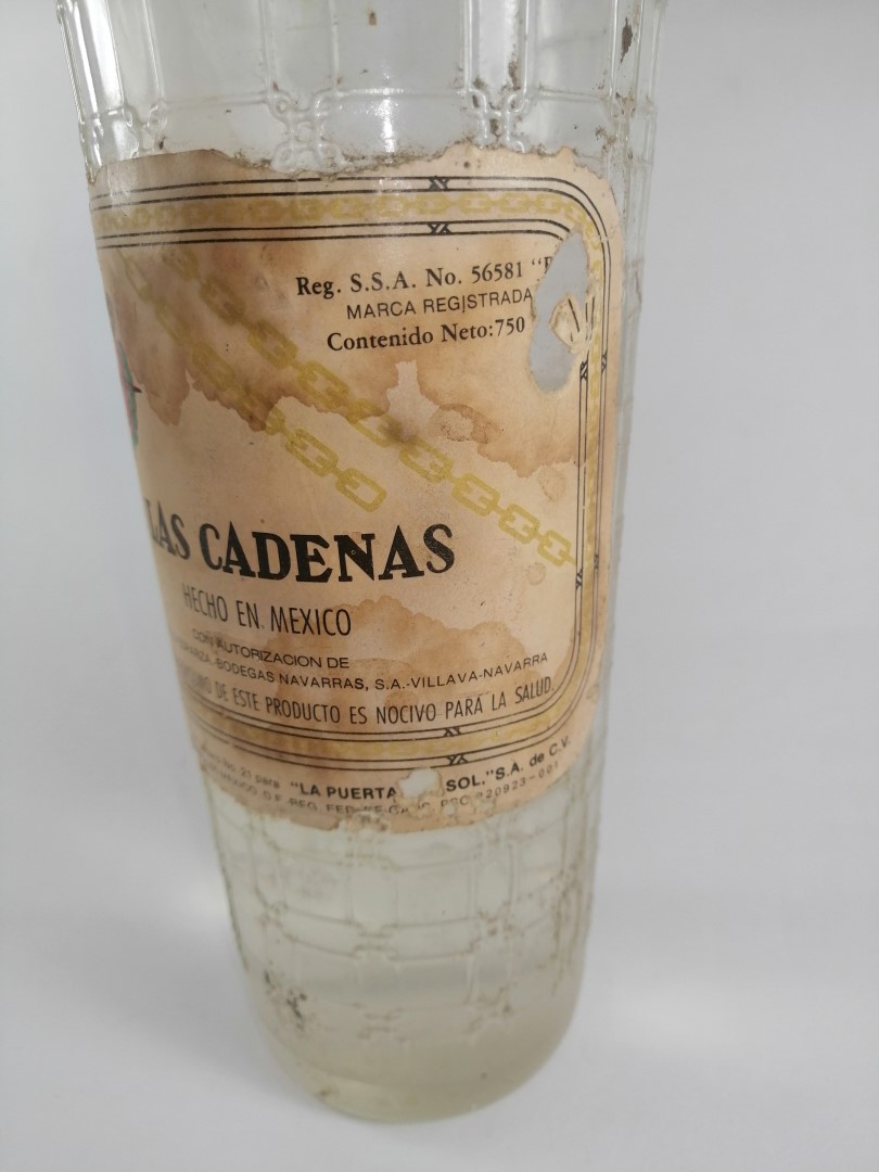 BOTELLA ANTIGUA. ANIS LAS CADENAS. CERRADA - Image 7