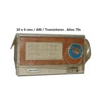 RADIO ANTIGUO DE BOLSILLO. ARISTO AÑOS 70s