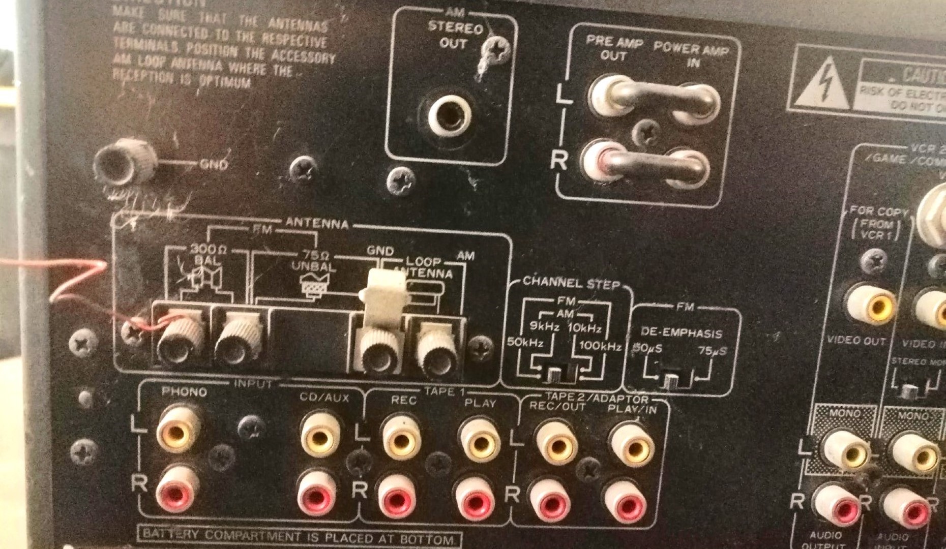 AMPLIFICADOR RECEIVER, PIONNER SX-V80 AÑO. 1984 (Vendedor: Afichetica y letras ) - Image 9