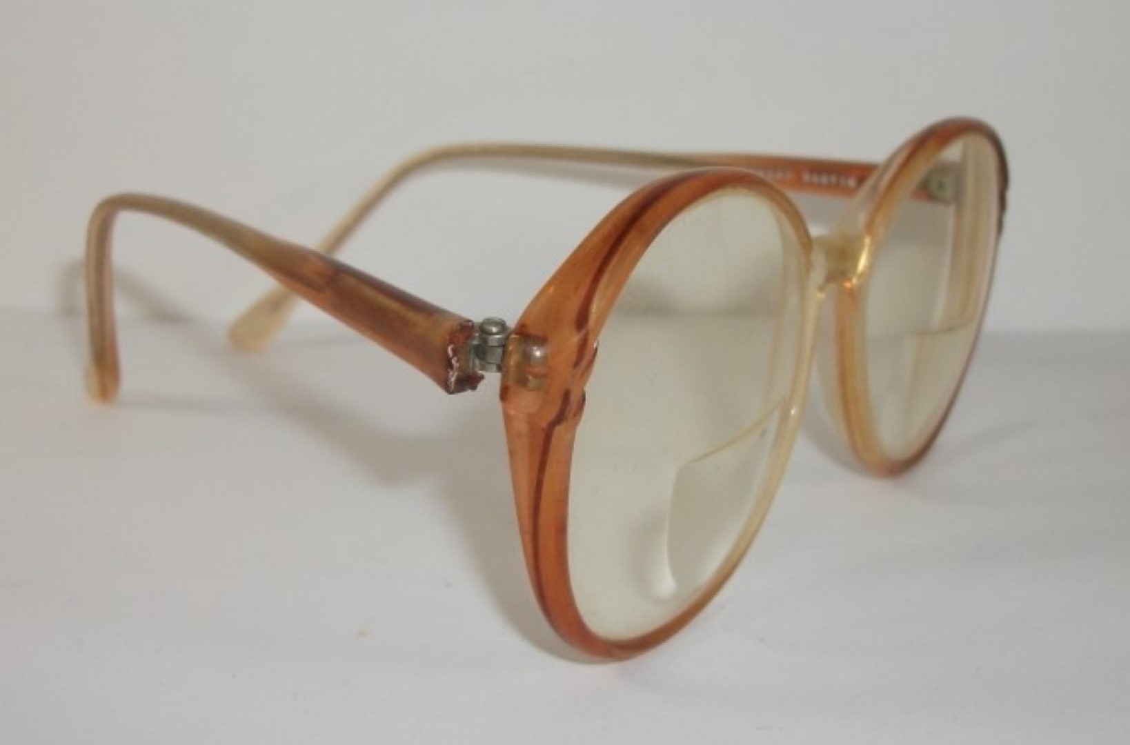 Genuinas Gafas Antiguas. Anthony Martin 1970s Mundo Hipster - Image 5