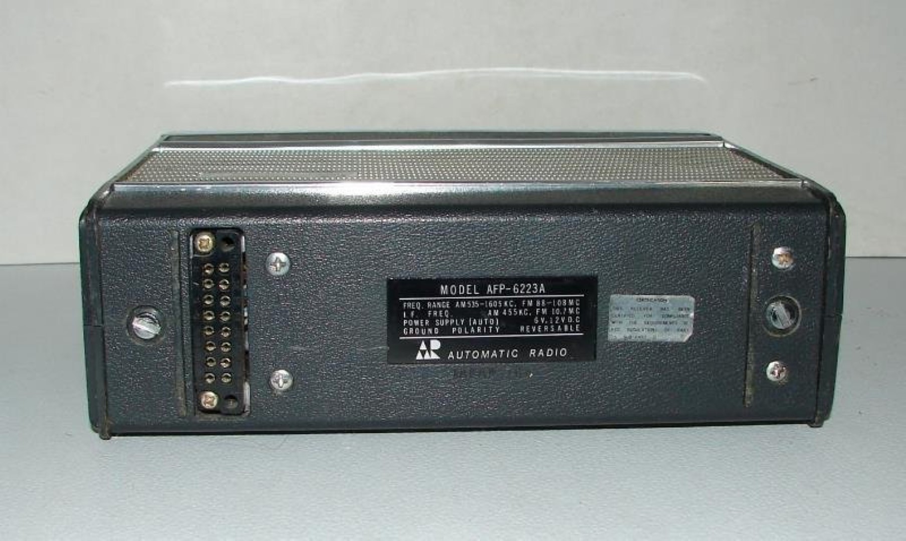 RARO STEREO PARA AUTO Y PORTATIL. AUTOMATIC RADIO, AÑOS 60s - Image 7