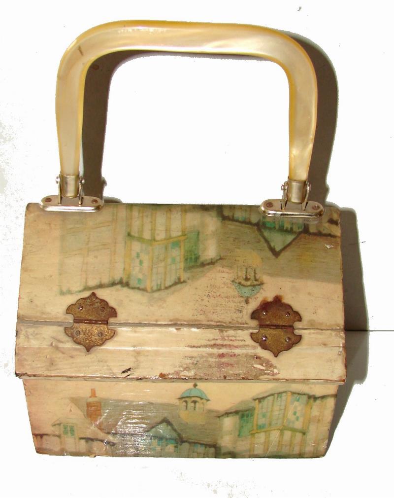 Bolso De Dama Retro Años 60s, artesanal, estilo Britanico - Image 5