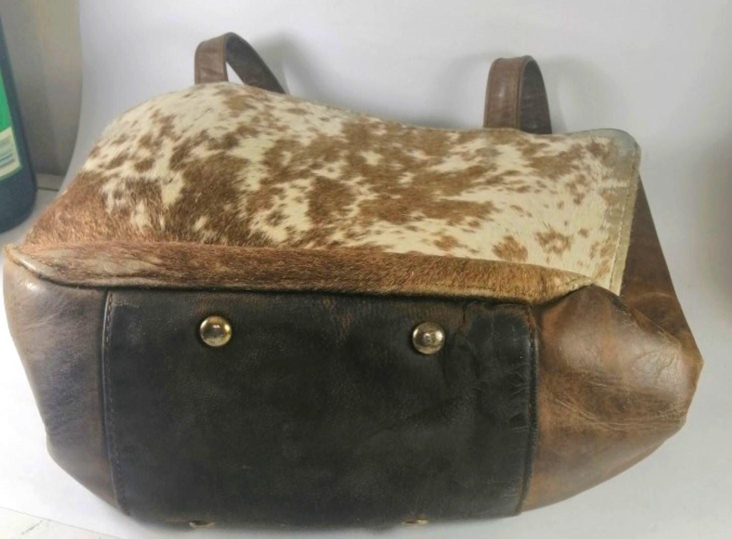 Bolso Retro de dama años 80s CAMPIRANA, ARTESANAL, PIEL - Image 2