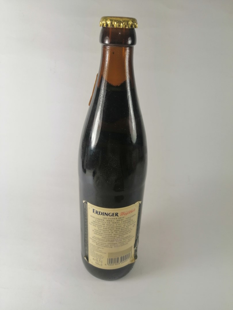 BOTELLA DE CERVEZA RETRO. ERDINGER KRISTALLKAR. ALEMANIA - Image 7