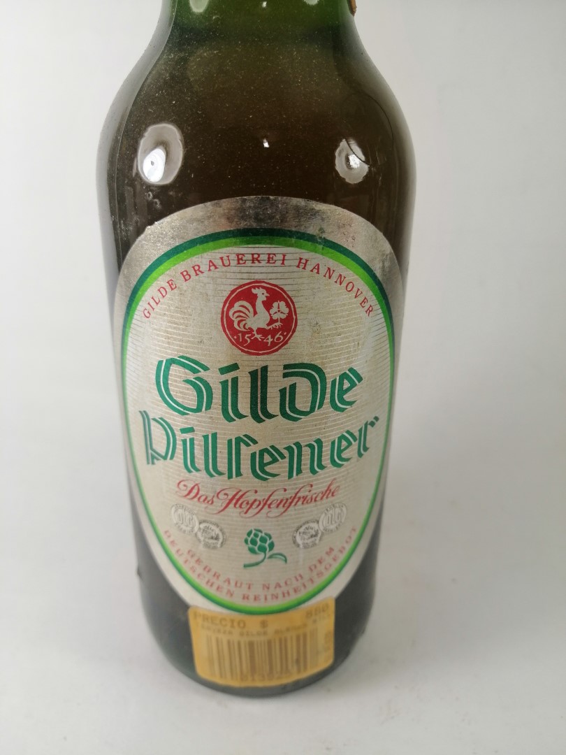 BOTELLA DE CERVEZA RETRO. GILDE PILSENER 1995 ALEMANIA - Image 3
