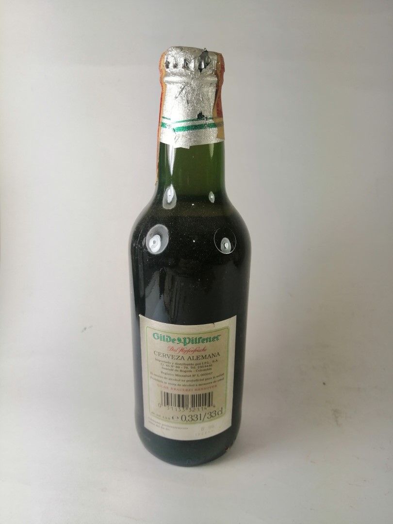 BOTELLA DE CERVEZA RETRO. GILDE PILSENER 1995 ALEMANIA - Image 5