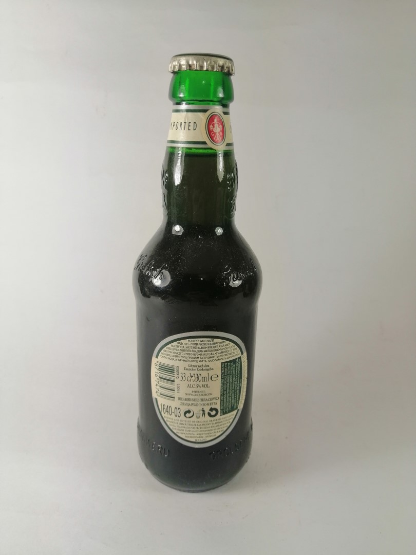 BOTELLA DE CERVEZA RETRO. GROLSCH PREMIUM AÑOS 90s VERDE (HOLANDA) - Image 6