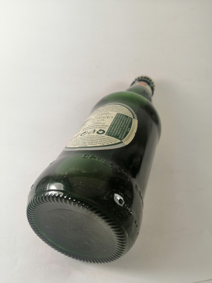 BOTELLA DE CERVEZA RETRO. GROLSCH PREMIUM AÑOS 90s VERDE (HOLANDA) - Image 8