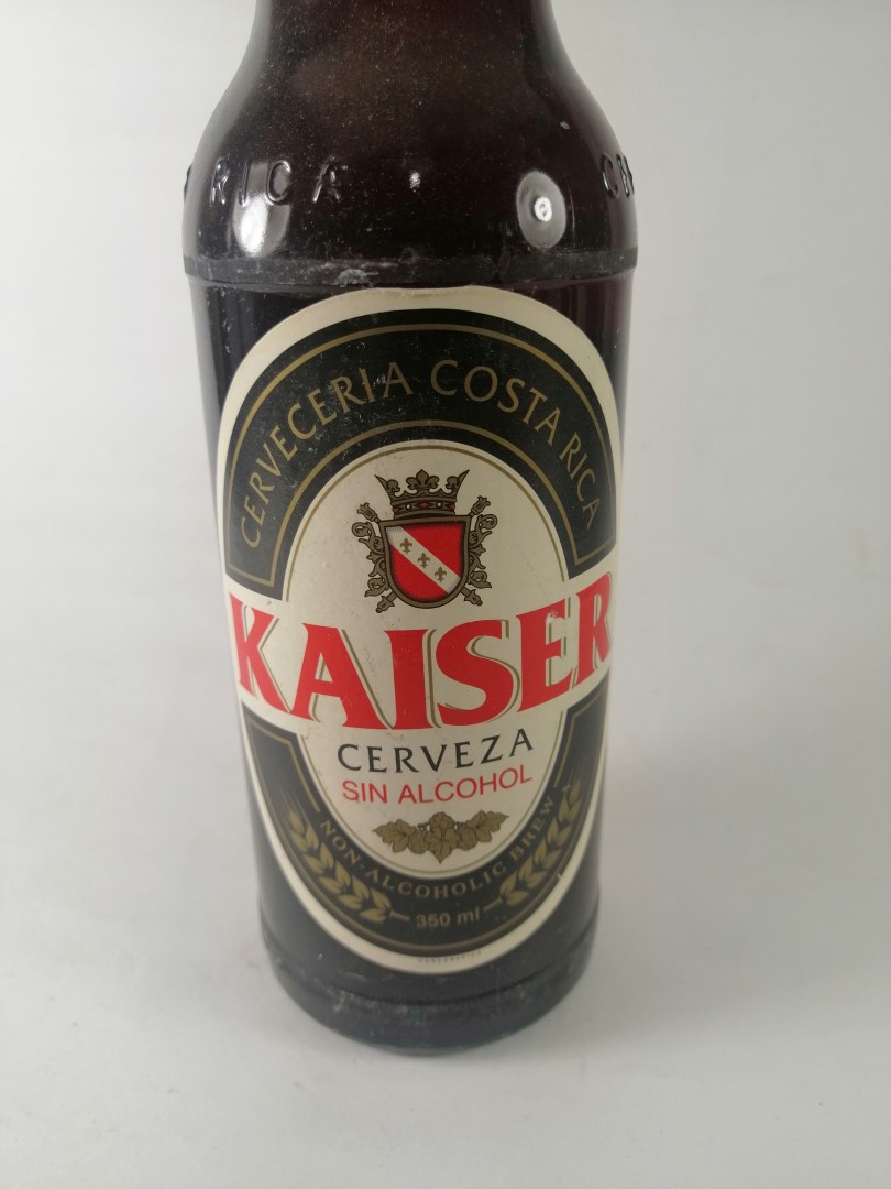 BOTELLA DE CERVEZA RETRO. KAISER SIN ALCOHOL 1999 PRIMERA EDICION - Image 3