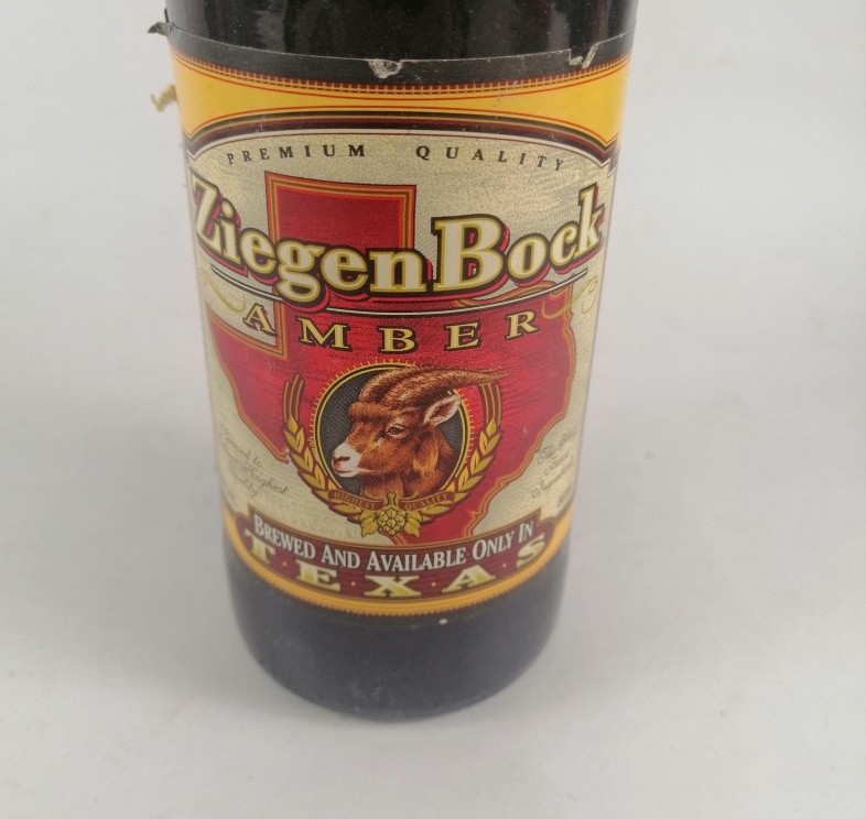 BOTELLA DE CERVEZA RETRO. ZIEGENBOCK AMBER 2001. TEXAS - Image 3