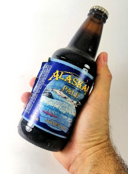 BOTELLA DE CERVEZA VINTAGE. ALASKAN PALE. ( ALASKA ) - Image 2