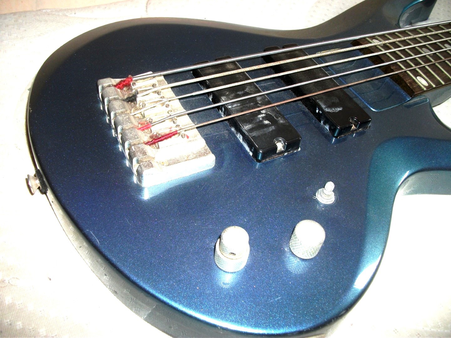 BAJO ELECTRICO VINTAGE, J. HAYES P/6 CUERDAS /MUY RARO - Image 3