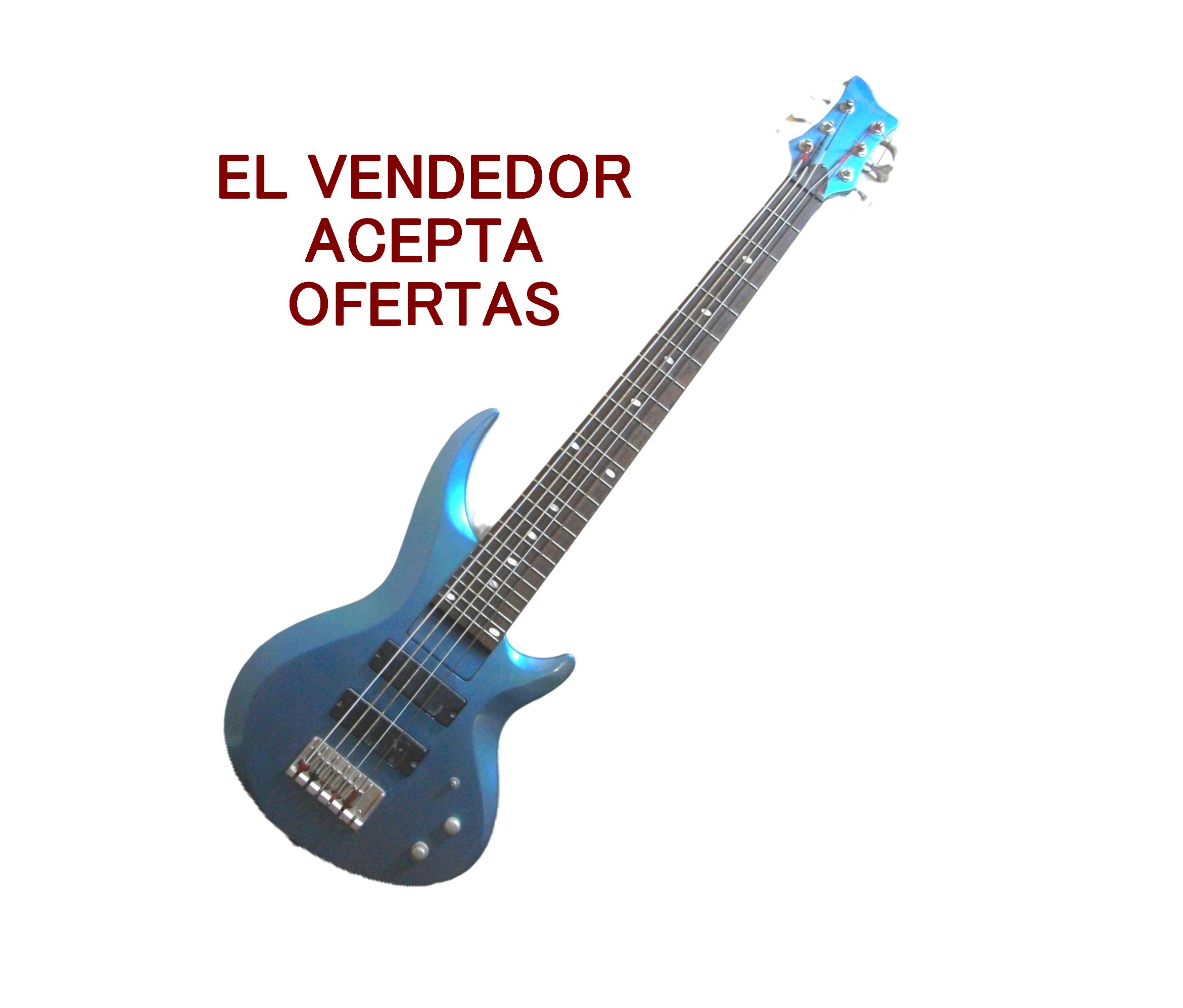 BAJO ELECTRICO VINTAGE, J. HAYES P/6 CUERDAS /MUY RARO