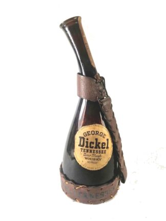 BOTELLA ANTIGUA WHISKY GOERGE DICKEL TENESSEE, AÑOS 60s