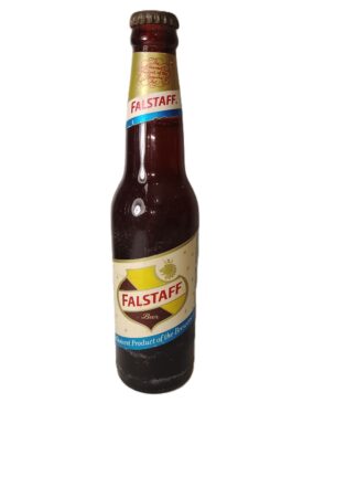 Botella De Cerveza Antigua Falstaff 1958 Aun Llena.