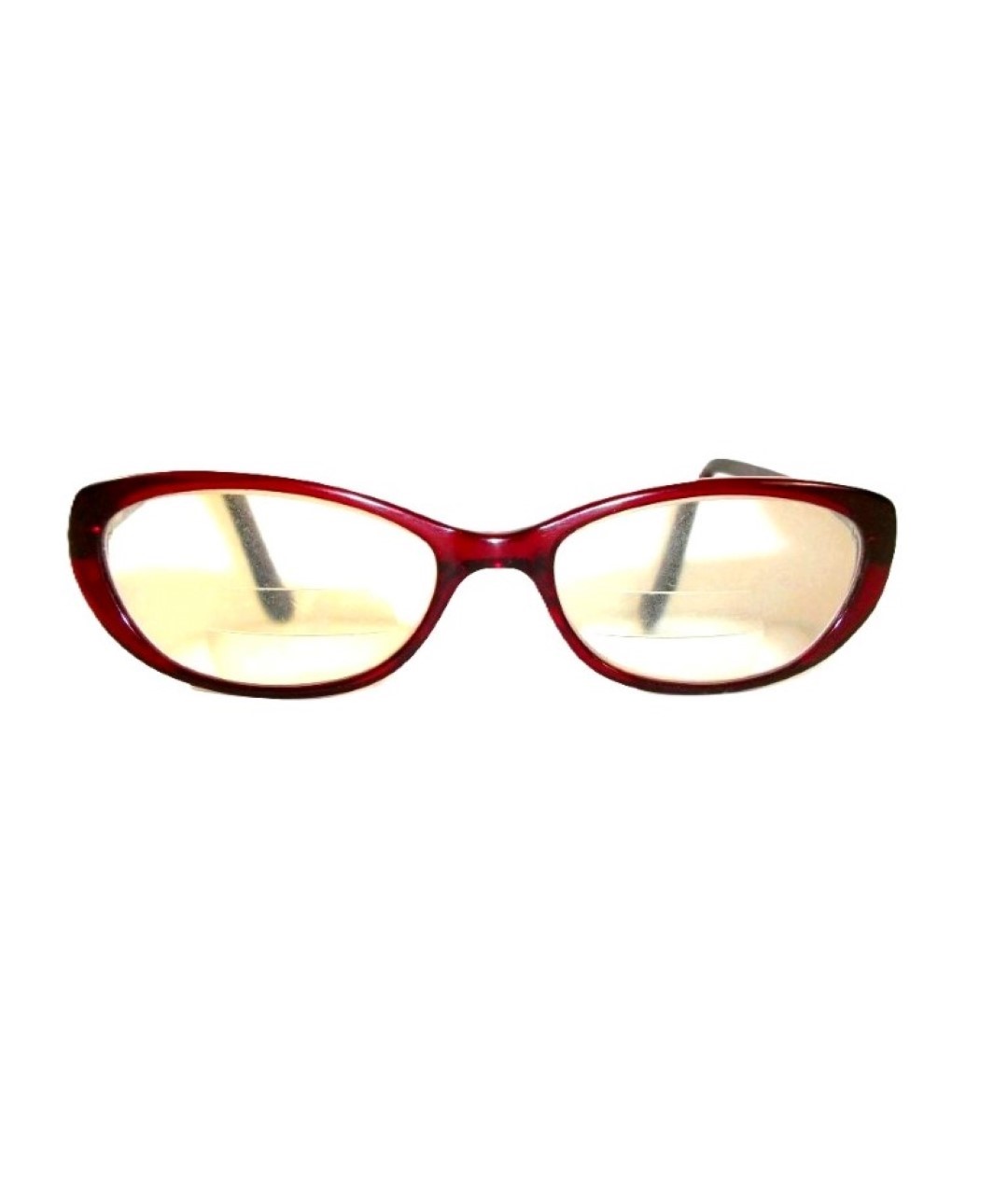Genuinas Gafas Vintage Armazón Burgundy 1990s /mundo Hípster