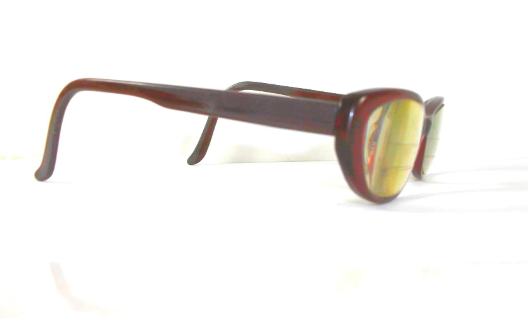 Genuinas Gafas Vintage Armazón Burgundy 1990s /mundo Hípster - Image 6