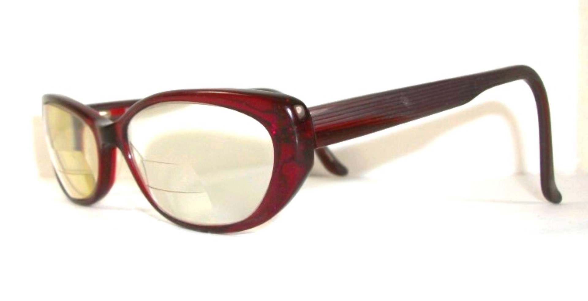 Genuinas Gafas Vintage Armazón Burgundy 1990s /mundo Hípster - Image 7