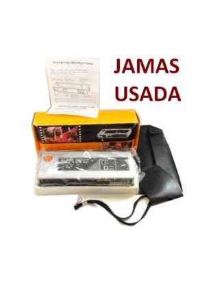 RARA CAMARA FOTOGRAFICA RETRO, AÑOS 80s 110. JAMAS USADA GRIS