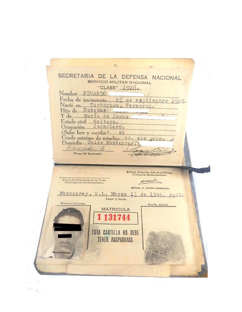 ANTIGUA CARTILLA MILITAR 1946 DE LAS PRIMERAS CON FIRMAS DE GENERALES