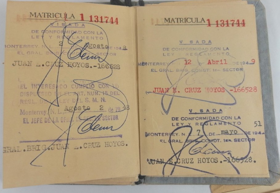 ANTIGUA CARTILLA MILITAR 1946 DE LAS PRIMERAS CON FIRMAS DE GENERALES - Image 7