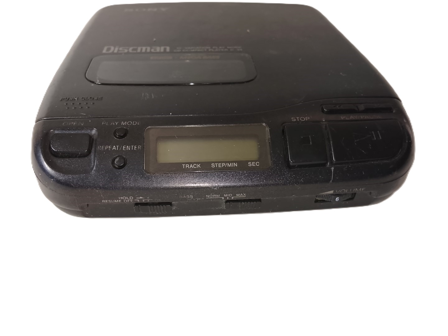 Discman Sony D-34 Mega Bass No Funciona. Para Piezas - Image 7