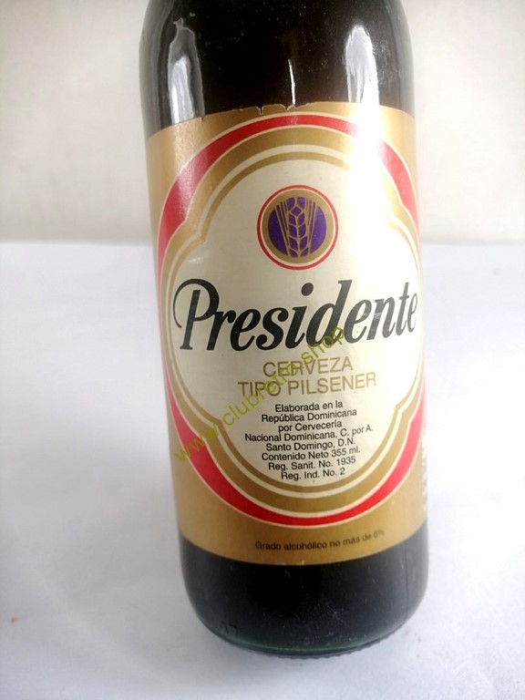 BOTELLA DE CERVEZA RETRO CERVEZA PRESIDENTE. REP. DOMINICANA - Image 3