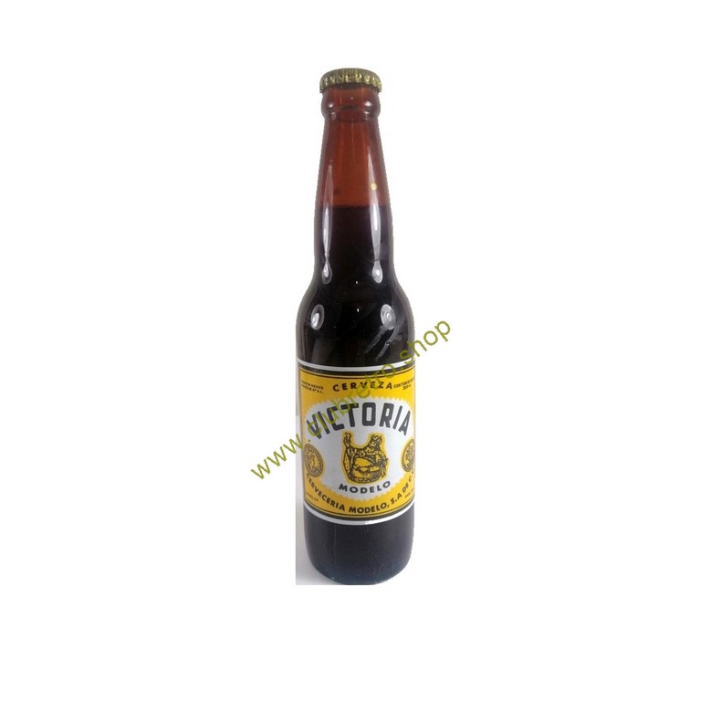 BOTELLA DE CERVEZA RETRO. VICTORIA AÑOS 60s - BOTELLA DOS PUNTOS /RARA