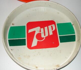 CHAROLA SEVEN UP AÑOS 60s 30 CMS