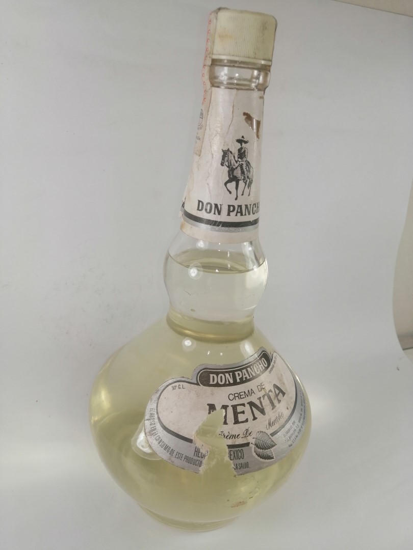 BOTELLA RETRO. CREMA DE MENTA DON PANCHO ,AÑOS 70s - Image 3
