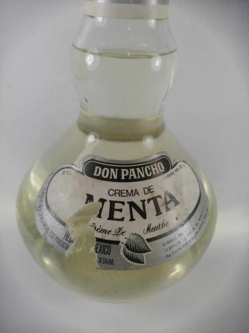 BOTELLA RETRO. CREMA DE MENTA DON PANCHO ,AÑOS 70s - Image 5
