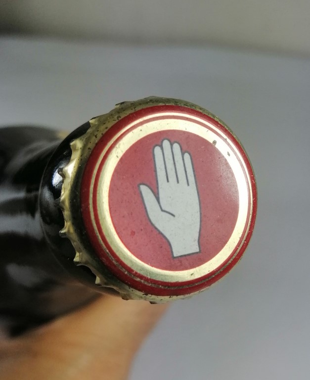 BOTELLA DE CERVEZA RETRO. CUVEE, DE KONINCK (BELGICA). AUN LLENA - Image 5