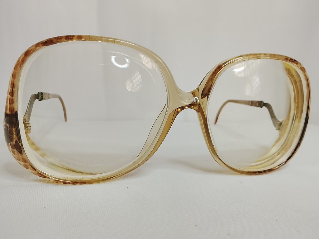 Genuinas gafas retro. Años 60s S. Marca /Dama, marron - Image 4