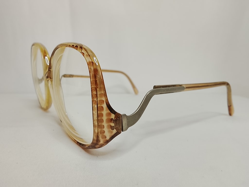 Genuinas gafas retro. Años 60s S. Marca /Dama, marron - Image 5