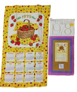 Autentico Calendario Retro 1978 Regala Nostalgia /9