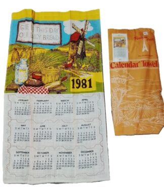 Autentico Calendario Retro 1981 Regala Nostalgia /11