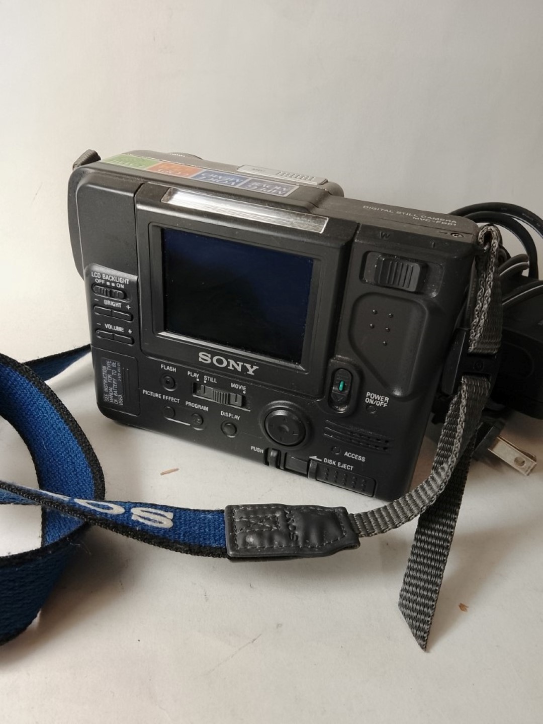 Camara Digital Retro Sony Mavica 1998 Diskette / Va Sin Pila - Image 7