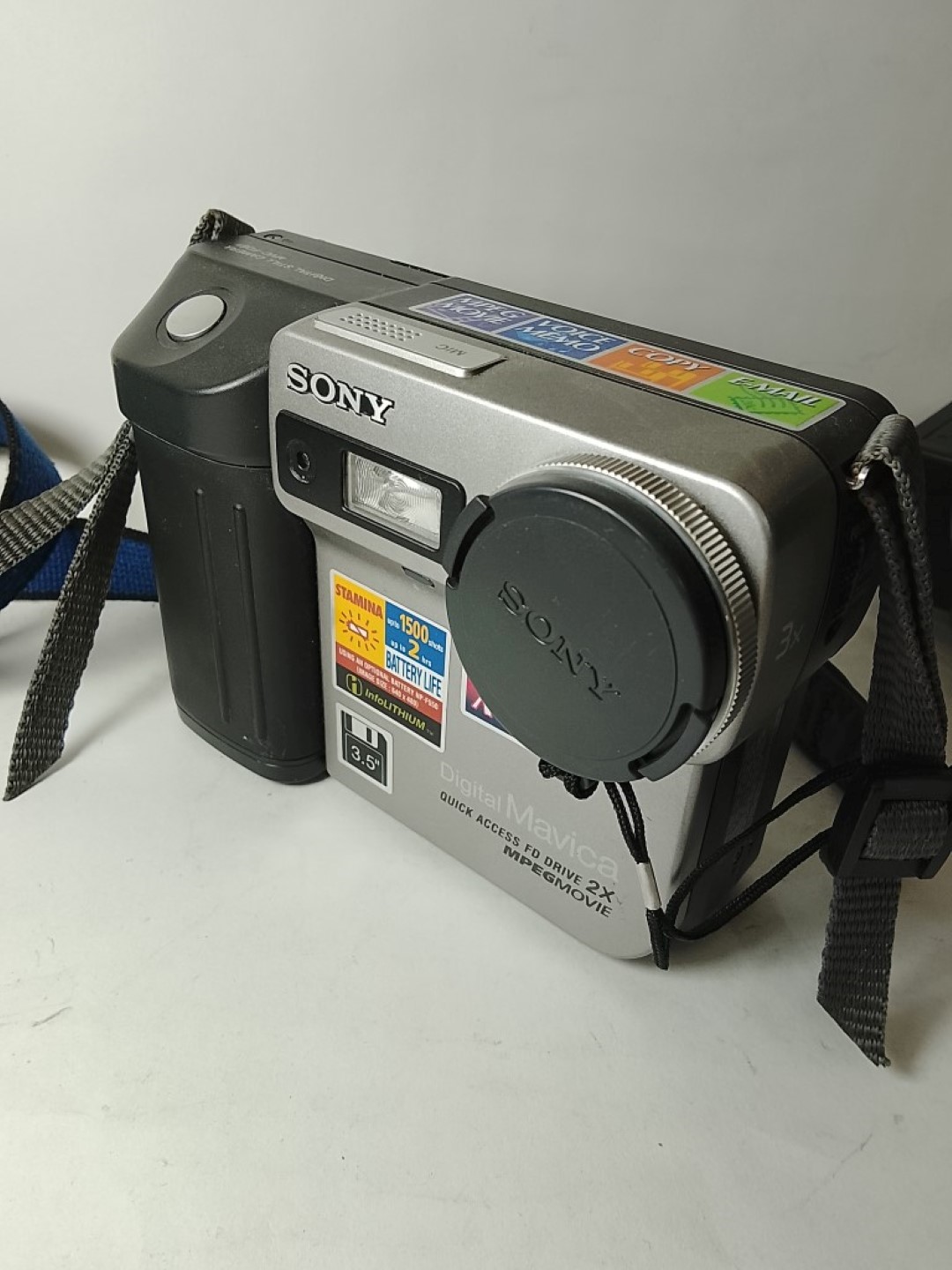 Camara Digital Retro Sony Mavica 1998 Diskette / Va Sin Pila - Image 6