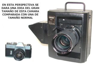 RARA CAMARA FOTOGRAFICA RETRO, CAMERZ GRANDE INSTITUCIONAL 1990s