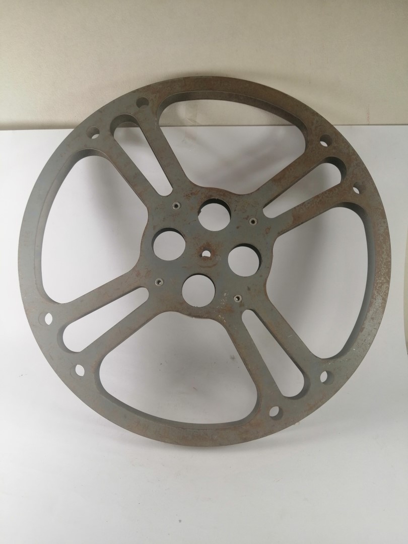 CARRETE DE CINE ANTIGUO 16mm AÑOS 40s 15 PULG. INSTITUCIONAL - Image 5