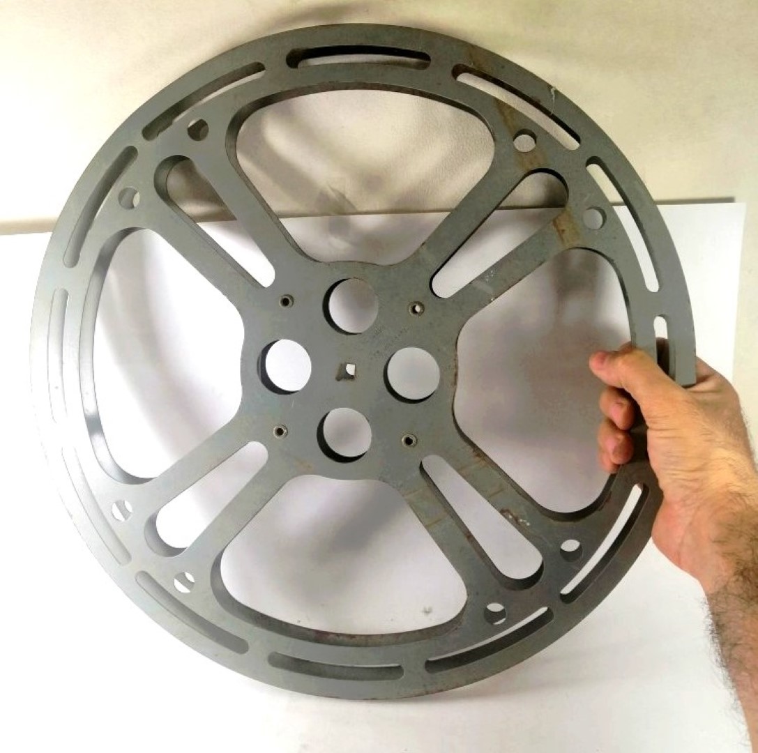 CARRETE DE CINE ANTIGUO 16mm AÑOS 40s 13 PULG. INSTITUCIONAL - Image 8