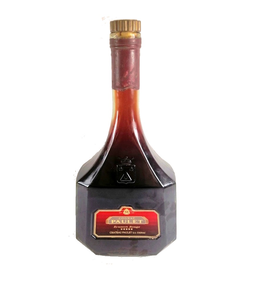 BOTELLA RETRO COGNAC PAULET COUSSON ROUGE