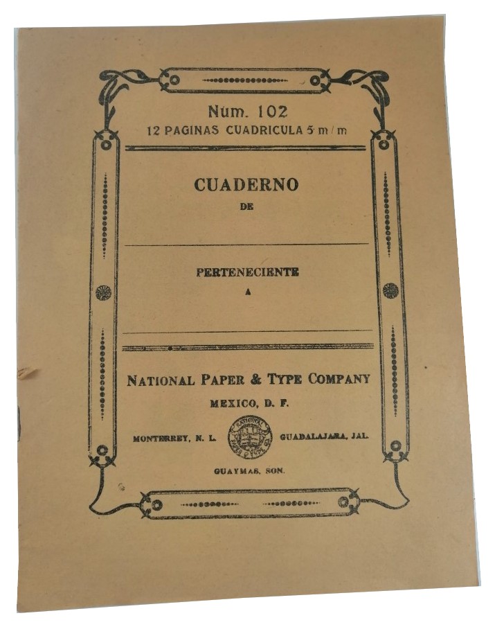 CUADERNO ESCOLAR ANTIGUO, AÑOS 20s JAMAS USADO - Image 2