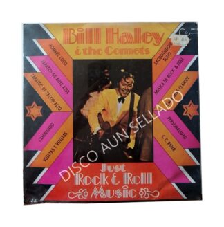 DISCO LP VINTAGE. BILL HALLEY. JUST ROCK AND ROLL